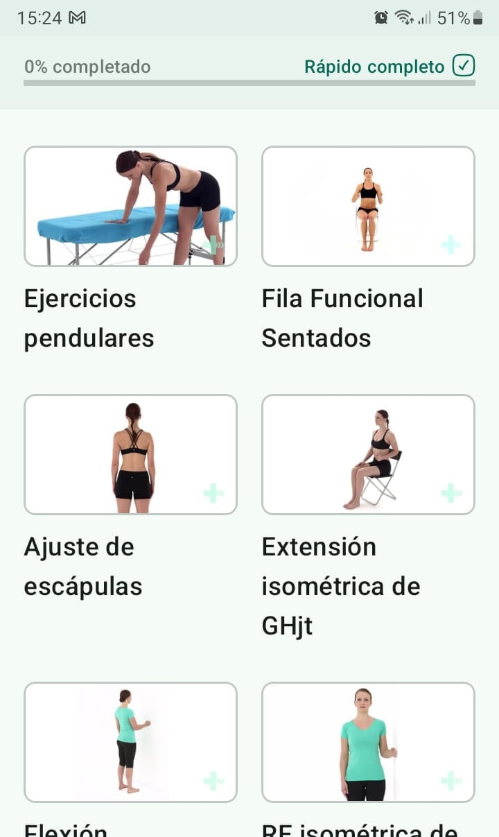 Lesión acromioclavicular programa de ejercicios